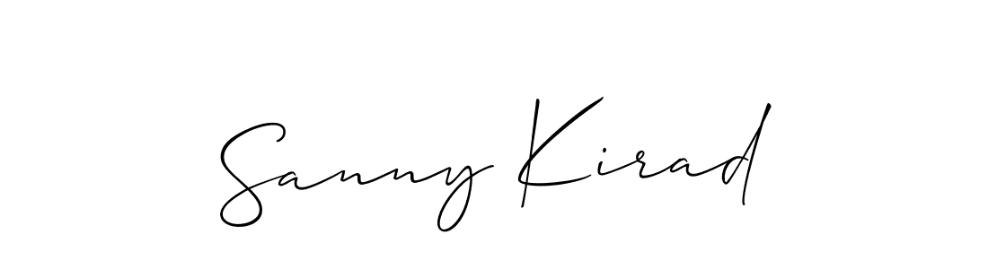 Here are the top 10 professional signature styles for the name Sanny Kirad. These are the best autograph styles you can use for your name. Sanny Kirad signature style 2 images and pictures png