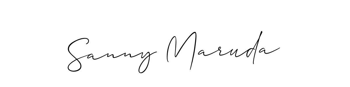 Here are the top 10 professional signature styles for the name Sanny Maruda. These are the best autograph styles you can use for your name. Sanny Maruda signature style 2 images and pictures png