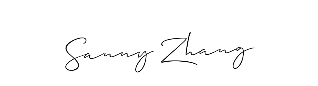 if you are searching for the best signature style for your name Sanny Zhang. so please give up your signature search. here we have designed multiple signature styles  using Allison_Script. Sanny Zhang signature style 2 images and pictures png