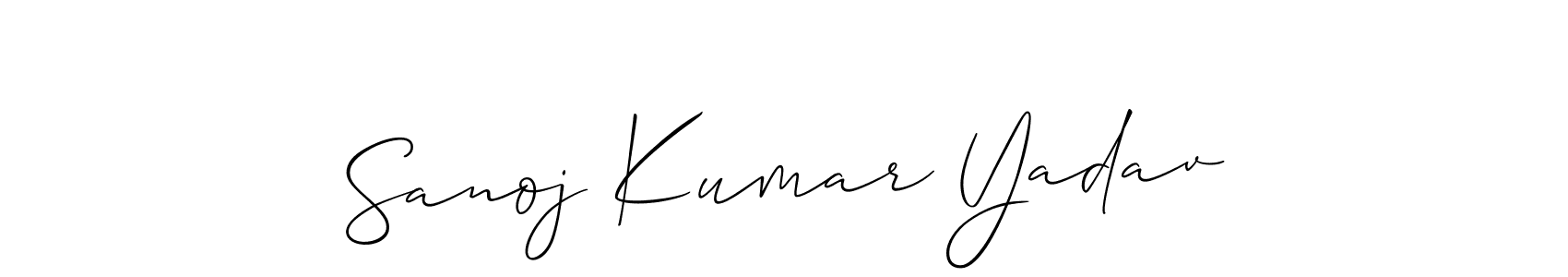 See photos of Sanoj Kumar Yadav official signature by Spectra . Check more albums & portfolios. Read reviews & check more about Allison_Script font. Sanoj Kumar Yadav signature style 2 images and pictures png