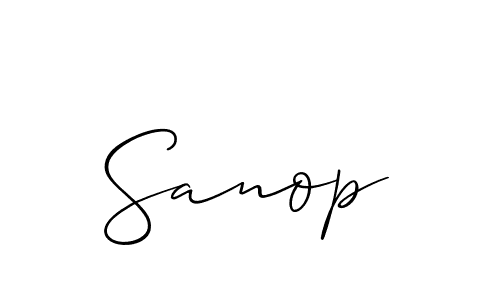 Check out images of Autograph of Sanop name. Actor Sanop Signature Style. Allison_Script is a professional sign style online. Sanop signature style 2 images and pictures png