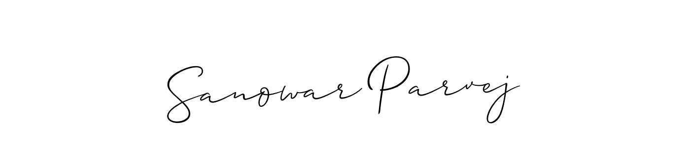 See photos of Sanowar Parvej official signature by Spectra . Check more albums & portfolios. Read reviews & check more about Allison_Script font. Sanowar Parvej signature style 2 images and pictures png
