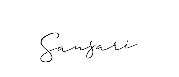 Once you've used our free online signature maker to create your best signature Allison_Script style, it's time to enjoy all of the benefits that Sansari name signing documents. Sansari signature style 2 images and pictures png