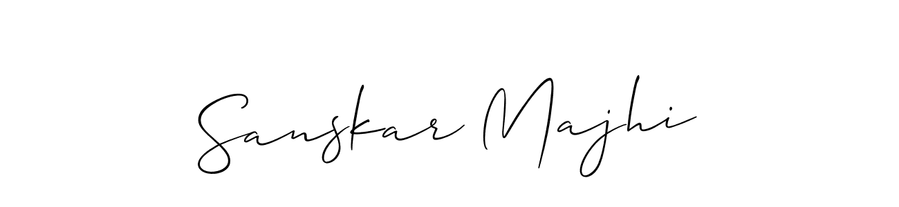 Similarly Allison_Script is the best handwritten signature design. Signature creator online .You can use it as an online autograph creator for name Sanskar Majhi. Sanskar Majhi signature style 2 images and pictures png