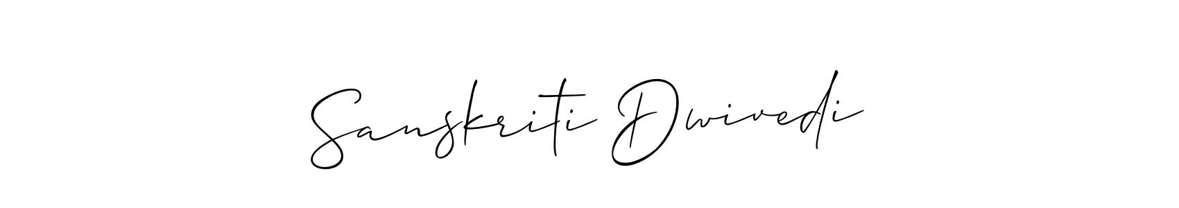 Make a beautiful signature design for name Sanskriti Dwivedi. Use this online signature maker to create a handwritten signature for free. Sanskriti Dwivedi signature style 2 images and pictures png