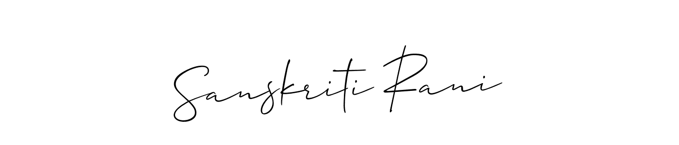 Here are the top 10 professional signature styles for the name Sanskriti Rani. These are the best autograph styles you can use for your name. Sanskriti Rani signature style 2 images and pictures png