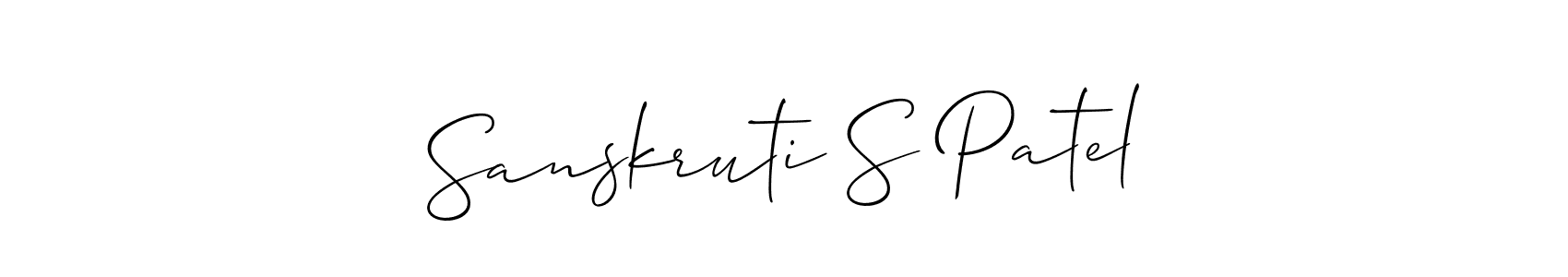 Here are the top 10 professional signature styles for the name Sanskruti S Patel. These are the best autograph styles you can use for your name. Sanskruti S Patel signature style 2 images and pictures png