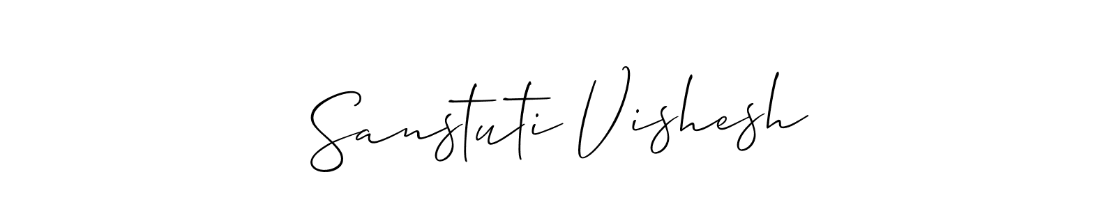 See photos of Sanstuti Vishesh official signature by Spectra . Check more albums & portfolios. Read reviews & check more about Allison_Script font. Sanstuti Vishesh signature style 2 images and pictures png