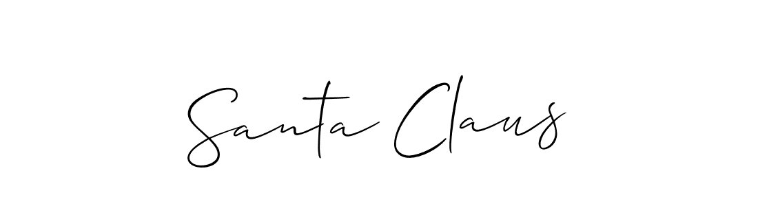santa claus signature