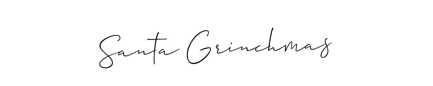 Make a beautiful signature design for name Santa Grinchmas. Use this online signature maker to create a handwritten signature for free. Santa Grinchmas signature style 2 images and pictures png