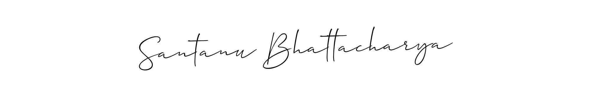 Make a beautiful signature design for name Santanu Bhattacharya. Use this online signature maker to create a handwritten signature for free. Santanu Bhattacharya signature style 2 images and pictures png