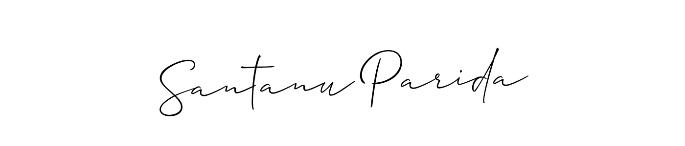 Here are the top 10 professional signature styles for the name Santanu Parida. These are the best autograph styles you can use for your name. Santanu Parida signature style 2 images and pictures png
