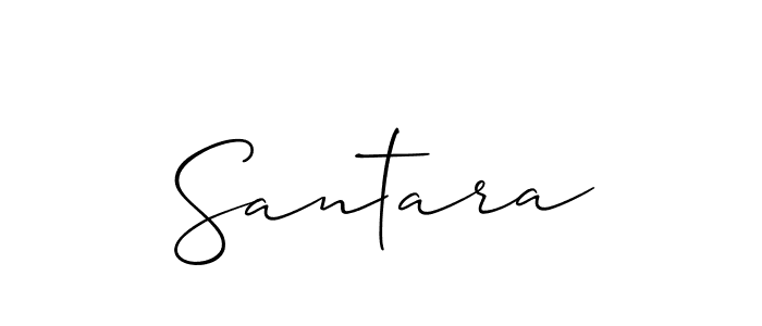 Make a beautiful signature design for name Santara. Use this online signature maker to create a handwritten signature for free. Santara signature style 2 images and pictures png