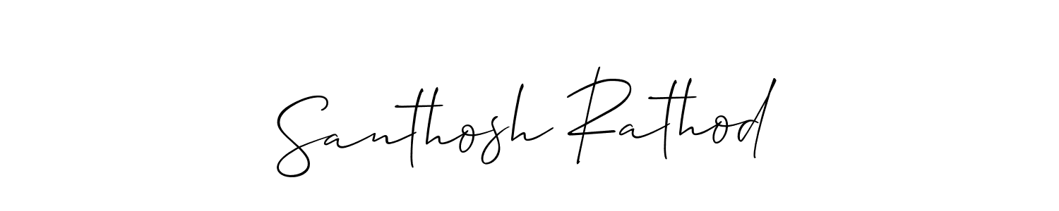 Once you've used our free online signature maker to create your best signature Allison_Script style, it's time to enjoy all of the benefits that Santhosh Rathod name signing documents. Santhosh Rathod signature style 2 images and pictures png