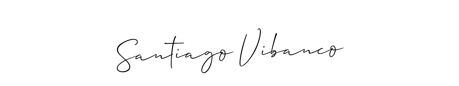 Here are the top 10 professional signature styles for the name Santiago Vibanco. These are the best autograph styles you can use for your name. Santiago Vibanco signature style 2 images and pictures png