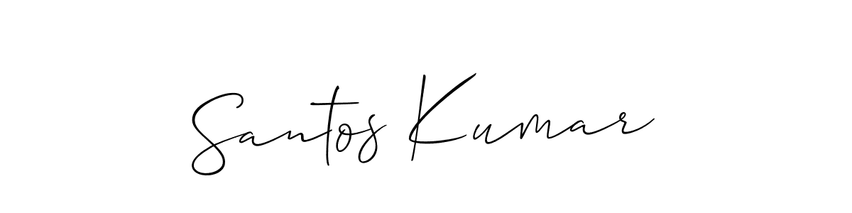 You can use this online signature creator to create a handwritten signature for the name Santos Kumar. This is the best online autograph maker. Santos Kumar signature style 2 images and pictures png
