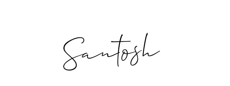 See photos of Santosh  official signature by Spectra . Check more albums & portfolios. Read reviews & check more about Allison_Script font. Santosh  signature style 2 images and pictures png