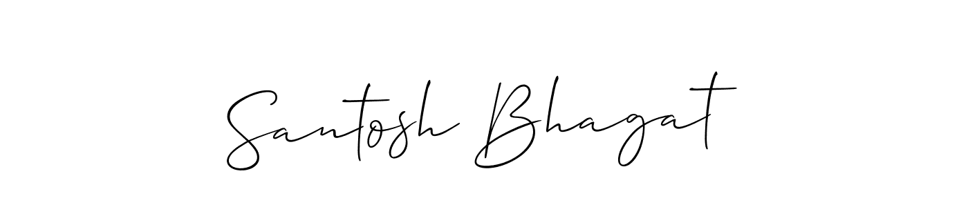 Once you've used our free online signature maker to create your best signature Allison_Script style, it's time to enjoy all of the benefits that Santosh Bhagat name signing documents. Santosh Bhagat signature style 2 images and pictures png