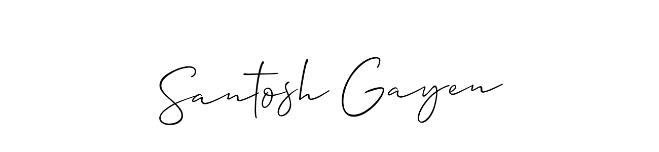 Here are the top 10 professional signature styles for the name Santosh Gayen. These are the best autograph styles you can use for your name. Santosh Gayen signature style 2 images and pictures png