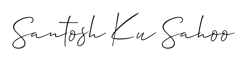 A timeless handwritten aesthetic for Santosh Ku Sahoo. The Allison_Script font gives your signature a handcrafted feel with natural curves. Santosh Ku Sahoo signature style 2 images and pictures png