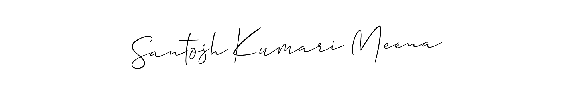 You can use this online signature creator to create a handwritten signature for the name Santosh Kumari Meena. This is the best online autograph maker. Santosh Kumari Meena signature style 2 images and pictures png