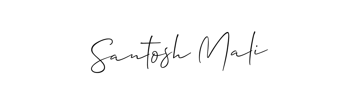 See photos of Santosh Mali official signature by Spectra . Check more albums & portfolios. Read reviews & check more about Allison_Script font. Santosh Mali signature style 2 images and pictures png