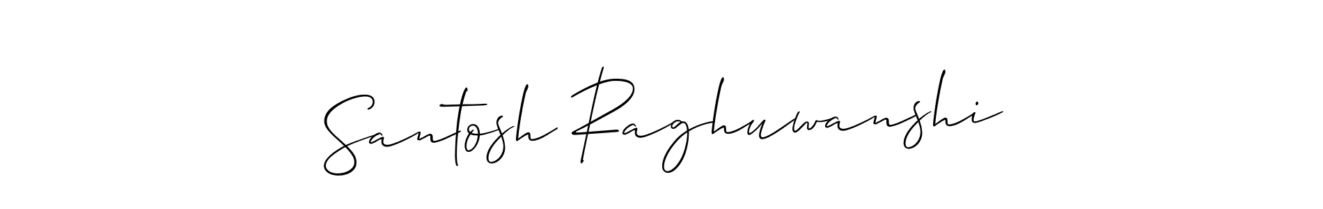 Check out images of Autograph of Santosh Raghuwanshi name. Actor Santosh Raghuwanshi Signature Style. Allison_Script is a professional sign style online. Santosh Raghuwanshi signature style 2 images and pictures png