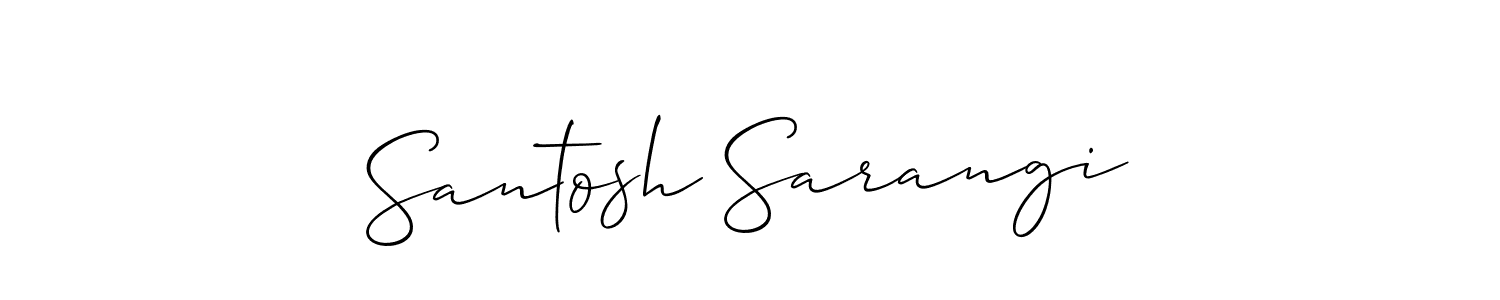 It looks lik you need a new signature style for name Santosh Sarangi. Design unique handwritten (Allison_Script) signature with our free signature maker in just a few clicks. Santosh Sarangi signature style 2 images and pictures png