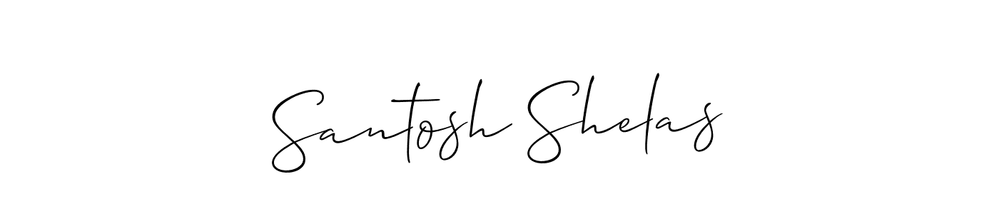 You can use this online signature creator to create a handwritten signature for the name Santosh Shelas. This is the best online autograph maker. Santosh Shelas signature style 2 images and pictures png