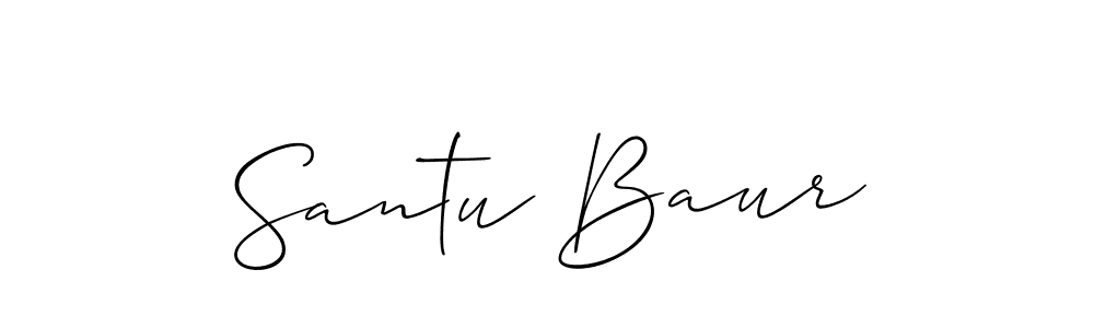 Here are the top 10 professional signature styles for the name Santu Baur. These are the best autograph styles you can use for your name. Santu Baur signature style 2 images and pictures png