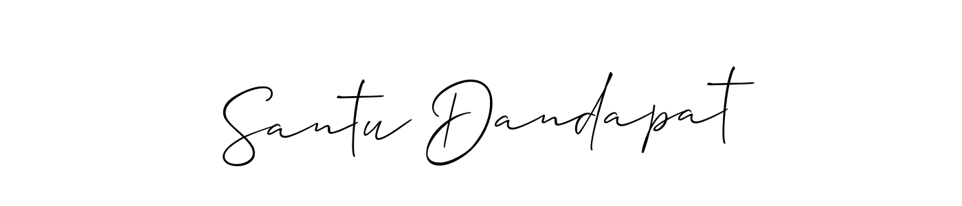 Make a beautiful signature design for name Santu Dandapat. Use this online signature maker to create a handwritten signature for free. Santu Dandapat signature style 2 images and pictures png