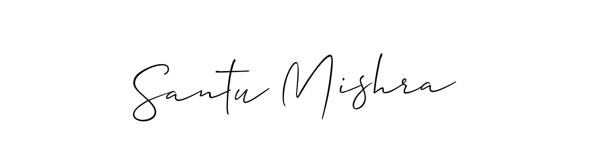 Check out images of Autograph of Santu Mishra name. Actor Santu Mishra Signature Style. Allison_Script is a professional sign style online. Santu Mishra signature style 2 images and pictures png