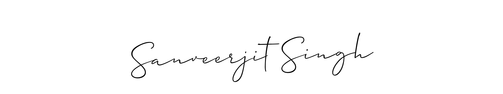 Best and Professional Signature Style for Sanveerjit Singh. Allison_Script Best Signature Style Collection. Sanveerjit Singh signature style 2 images and pictures png