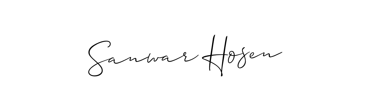 You can use this online signature creator to create a handwritten signature for the name Sanwar Hosen. This is the best online autograph maker. Sanwar Hosen signature style 2 images and pictures png