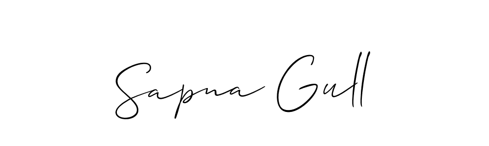 Once you've used our free online signature maker to create your best signature Allison_Script style, it's time to enjoy all of the benefits that Sapna Gull name signing documents. Sapna Gull signature style 2 images and pictures png