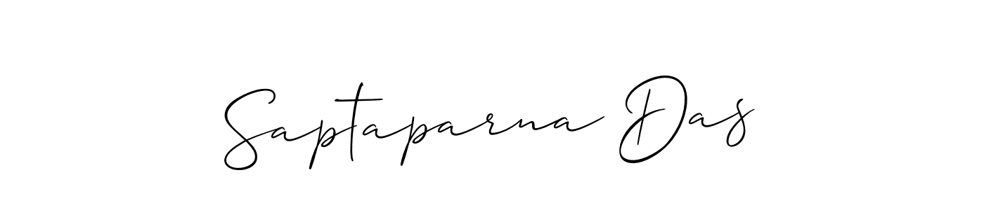 This is the best signature style for the Saptaparna Das name. Also you like these signature font (Allison_Script). Mix name signature. Saptaparna Das signature style 2 images and pictures png