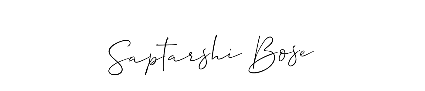 Best and Professional Signature Style for Saptarshi Bose. Allison_Script Best Signature Style Collection. Saptarshi Bose signature style 2 images and pictures png