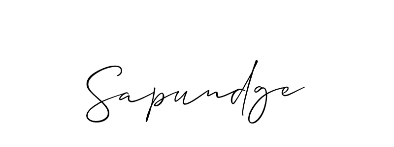 You can use this online signature creator to create a handwritten signature for the name Sapundge. This is the best online autograph maker. Sapundge signature style 2 images and pictures png