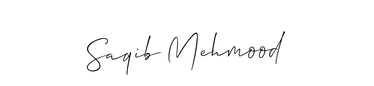 This is the best signature style for the Saqib Mehmood name. Also you like these signature font (Allison_Script). Mix name signature. Saqib Mehmood signature style 2 images and pictures png