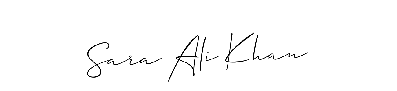 Make a short Sara Ali Khan signature style. Manage your documents anywhere anytime using Allison_Script. Create and add eSignatures, submit forms, share and send files easily. Sara Ali Khan signature style 2 images and pictures png