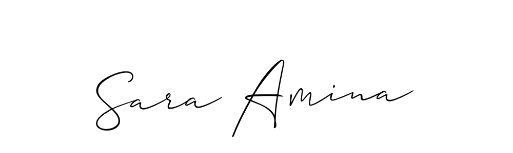 You can use this online signature creator to create a handwritten signature for the name Sara Amina. This is the best online autograph maker. Sara Amina signature style 2 images and pictures png