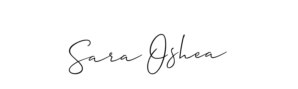 Similarly Allison_Script is the best handwritten signature design. Signature creator online .You can use it as an online autograph creator for name Sara Oshea. Sara Oshea signature style 2 images and pictures png