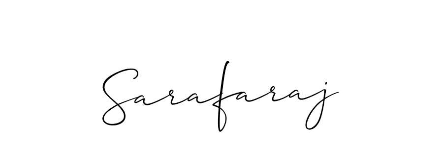 How to Draw Sarafaraj signature style? Allison_Script is a latest design signature styles for name Sarafaraj. Sarafaraj signature style 2 images and pictures png