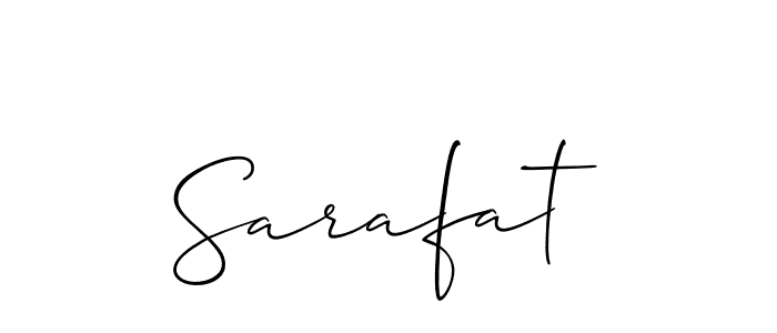 Best and Professional Signature Style for Sarafat. Allison_Script Best Signature Style Collection. Sarafat signature style 2 images and pictures png