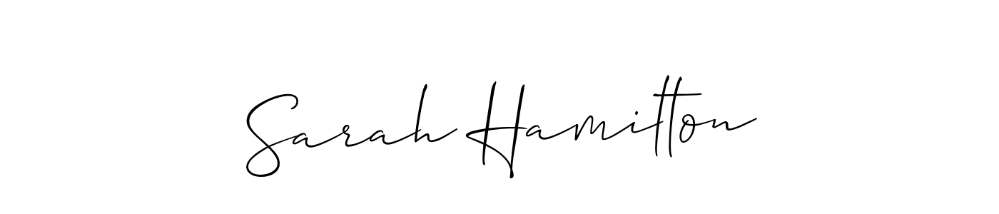 Similarly Allison_Script is the best handwritten signature design. Signature creator online .You can use it as an online autograph creator for name Sarah Hamilton. Sarah Hamilton signature style 2 images and pictures png