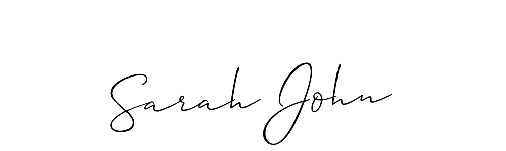 Make a beautiful signature design for name Sarah John. Use this online signature maker to create a handwritten signature for free. Sarah John signature style 2 images and pictures png