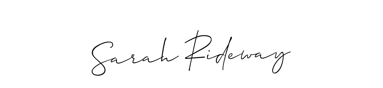 This is the best signature style for the Sarah Rideway name. Also you like these signature font (Allison_Script). Mix name signature. Sarah Rideway signature style 2 images and pictures png