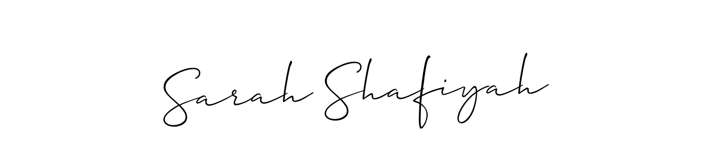 Check out images of Autograph of Sarah Shafiyah name. Actor Sarah Shafiyah Signature Style. Allison_Script is a professional sign style online. Sarah Shafiyah signature style 2 images and pictures png