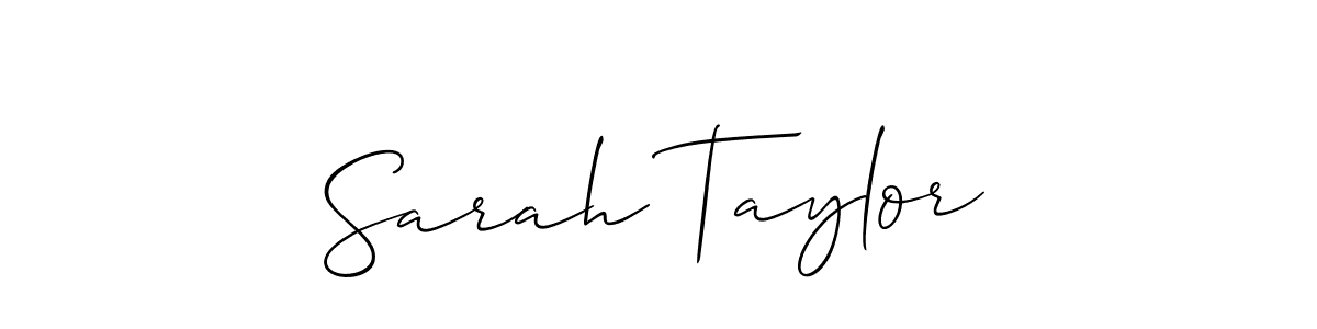 Make a short Sarah Taylor signature style. Manage your documents anywhere anytime using Allison_Script. Create and add eSignatures, submit forms, share and send files easily. Sarah Taylor signature style 2 images and pictures png