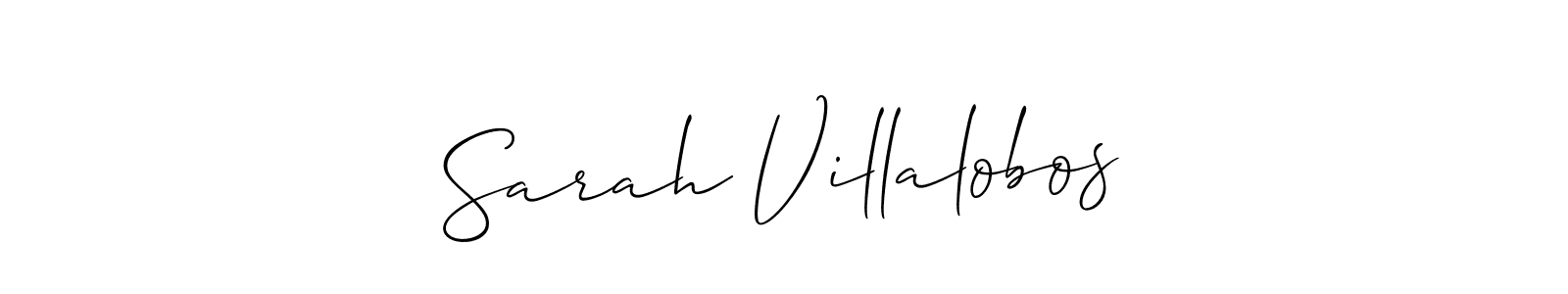 if you are searching for the best signature style for your name Sarah Villalobos. so please give up your signature search. here we have designed multiple signature styles  using Allison_Script. Sarah Villalobos signature style 2 images and pictures png